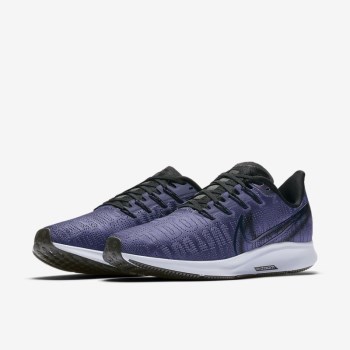 Nike Air Zoom Pegasus 36 Premium Rise - Női Futócipő - Lila/Türkiz/Fekete